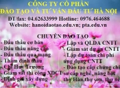 Mở lớp Đấu thầu qua mạng Thực hành mỗi người một máy tính