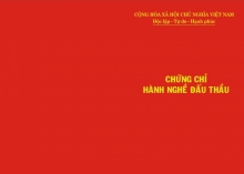 CHỨNG CHỈ HÀNH NGHỀ ĐẤU THẦU